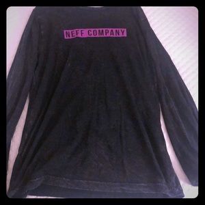 NEFF CO. Skater long sleeve top; sz. MED.